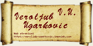 Veroljub Ugarković vizit kartica